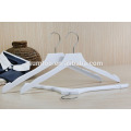 wholesale white lotus wood clothes shirt hangers